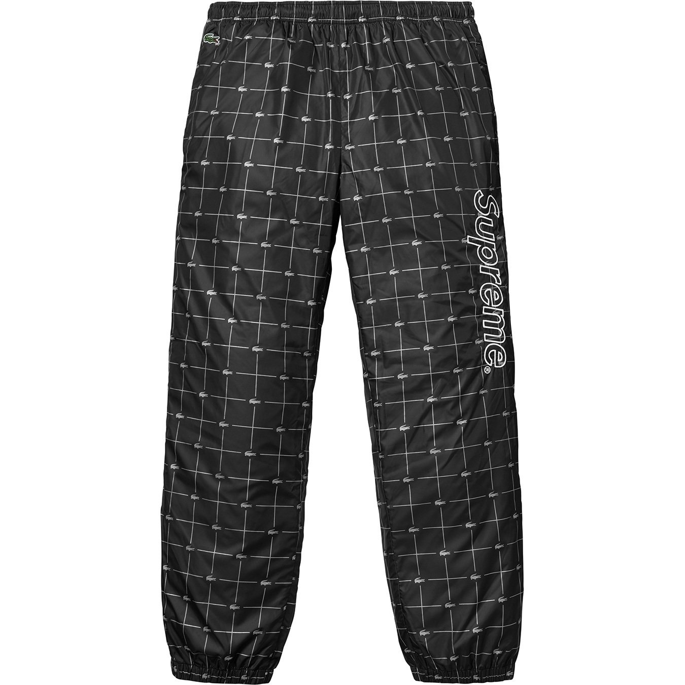 Supreme®/LACOSTE Reflective Grid Nylon Track Pant view 6
